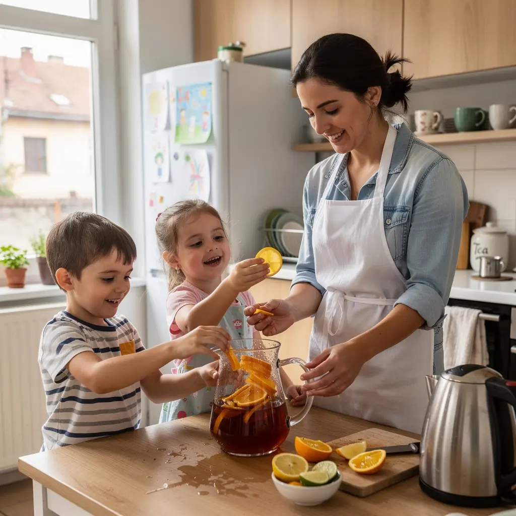 Ceylon fekete tea, közepes testtel, világos citrusos aromával